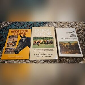 Horse Color and Paint Horse Books